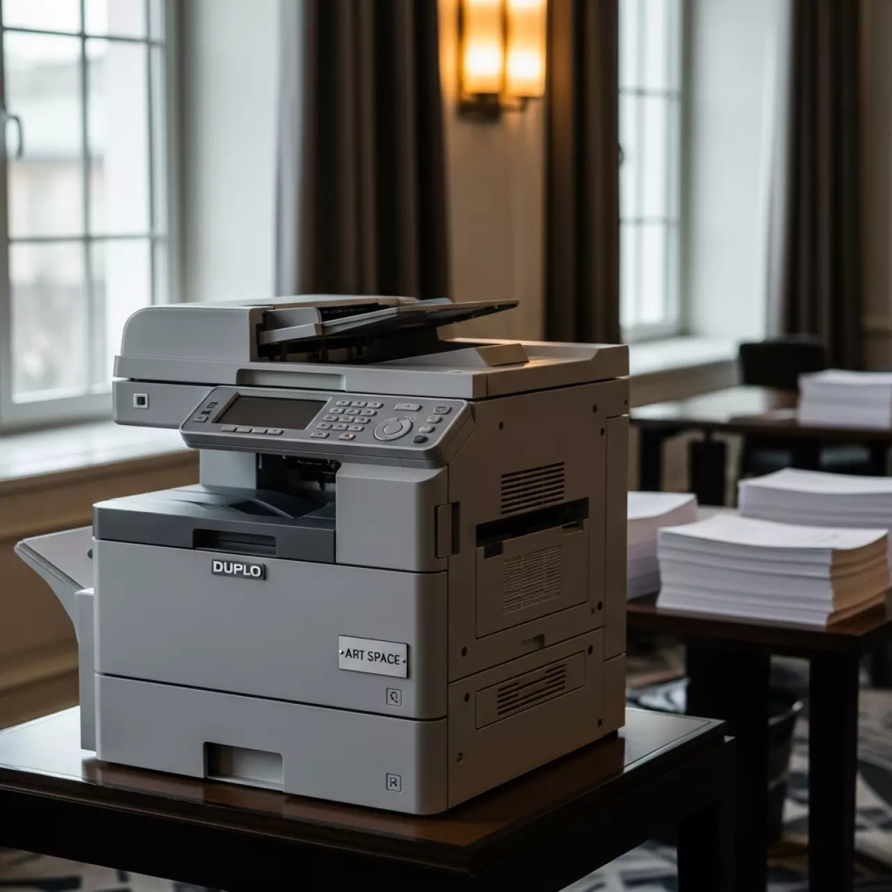 Аренда Мастер пленка для дупликаторов Duplo 630L 2030 203 A4 в Boutique Hotel PORTUM 1905 — ART SPACE