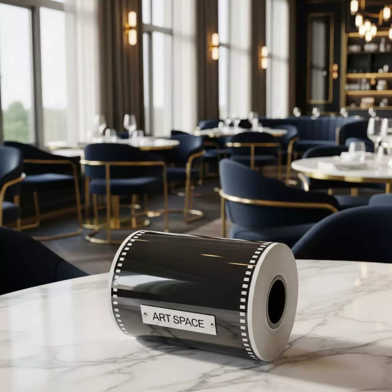 Аренда Мастер пленка для дупликаторов Duplo DRC 11 C100 105 A4 в ресторане «Brunello» — ART SPACE