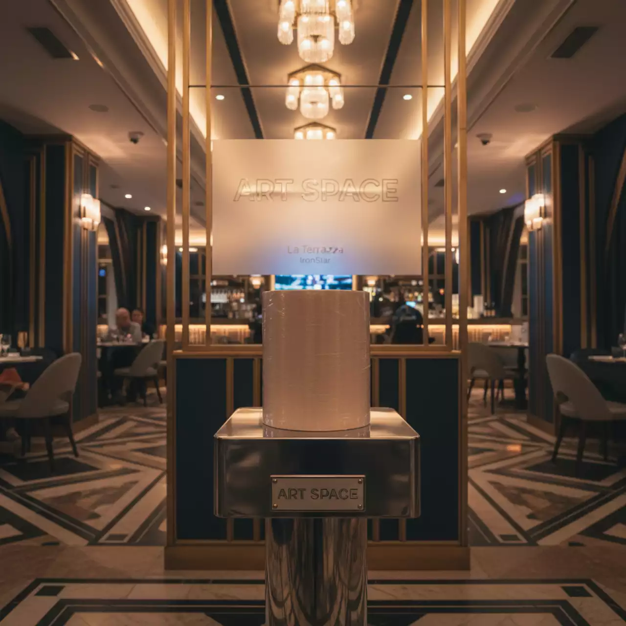 Аренда Мастер пленка для ризографов в ресторане «La Terrazza» — ART SPACE