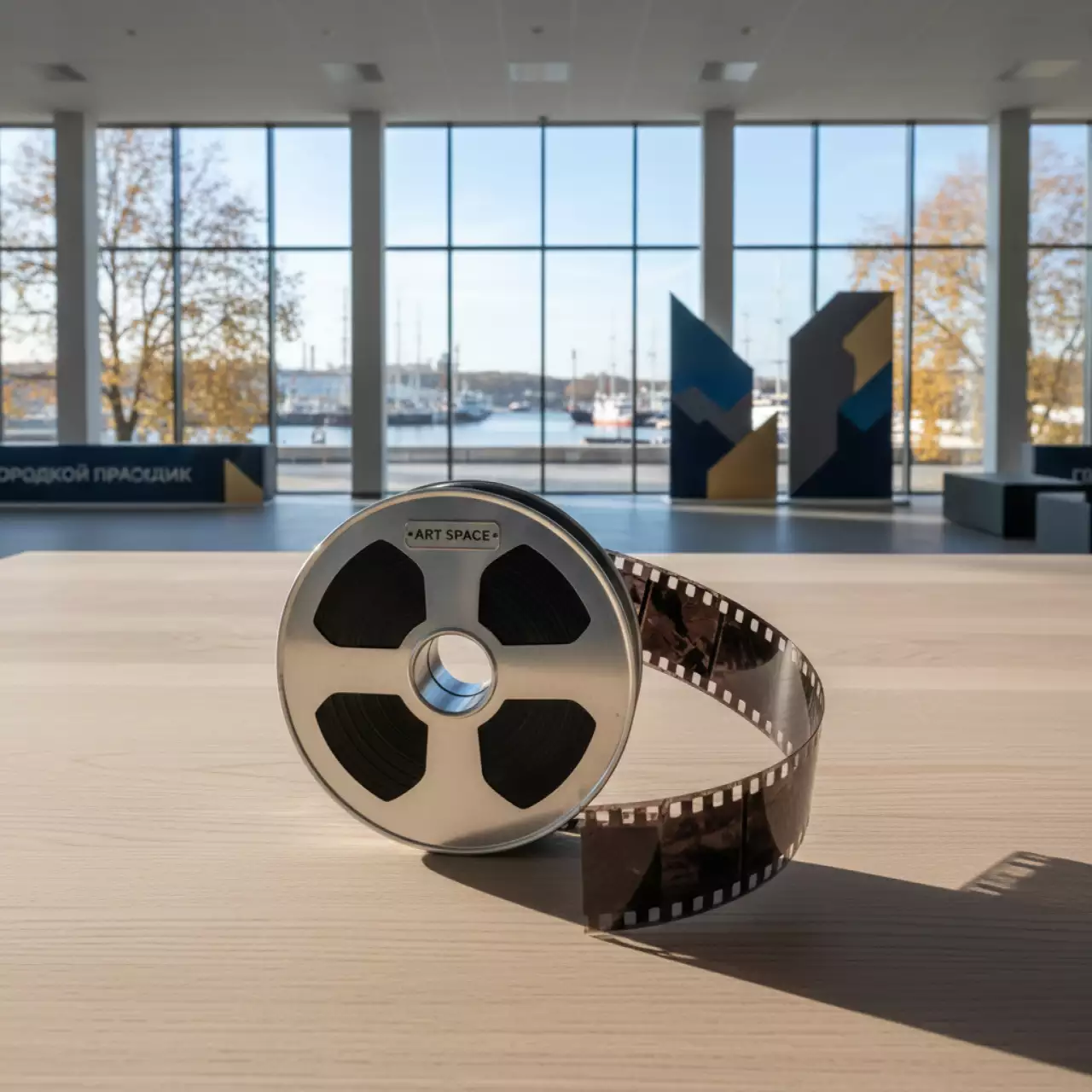 Аренда Мастер пленка Duplo DRU 555 S U F550 J450 в зале «Чайка» (Морпорт) — ART SPACE