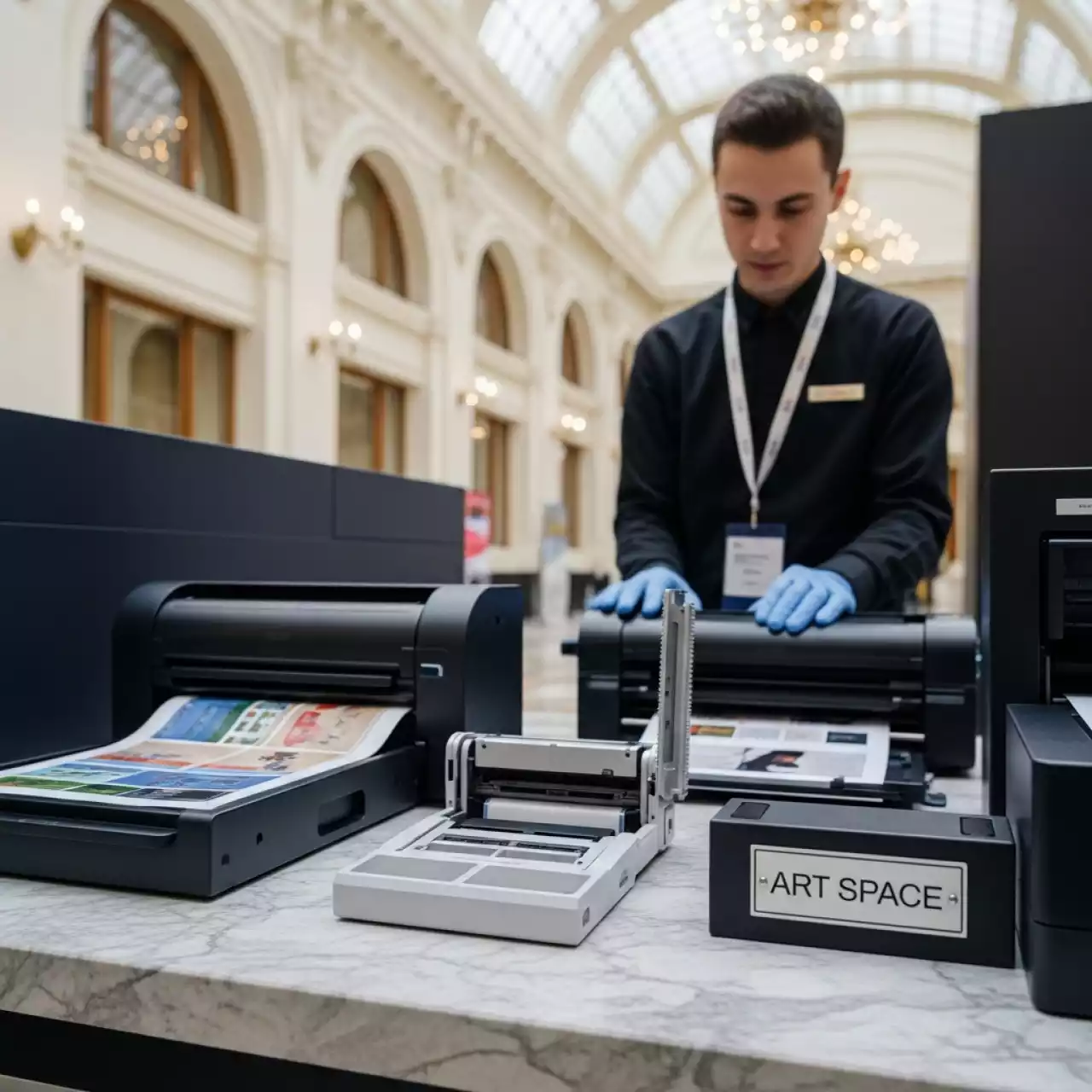 Аренда Мастер пленка DUPLO DRU 85 в гранд-отеле «Жемчужина» — ART SPACE