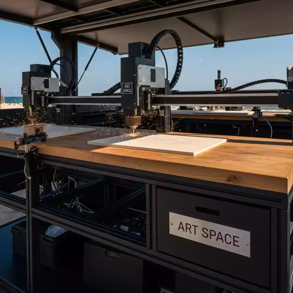 Аренда Мастерская по лазерной обработке Laika Workshop на пляже «Маяк» — ART SPACE