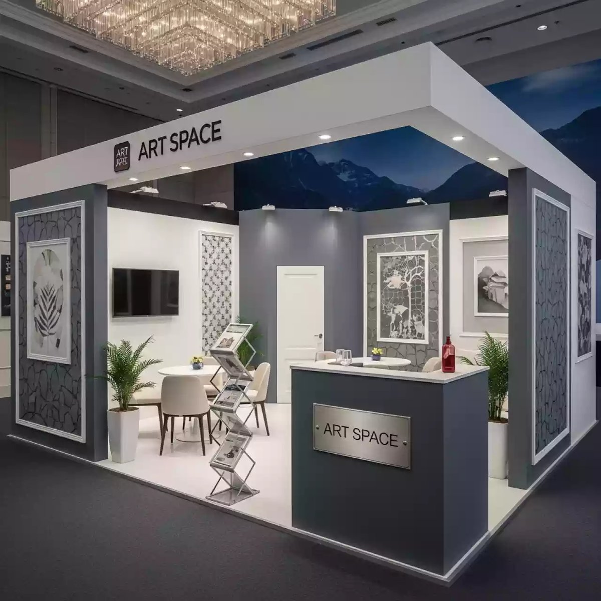 Аренда Материалы для фотообоев в Поляна 1389 Отель и Спа — ART SPACE