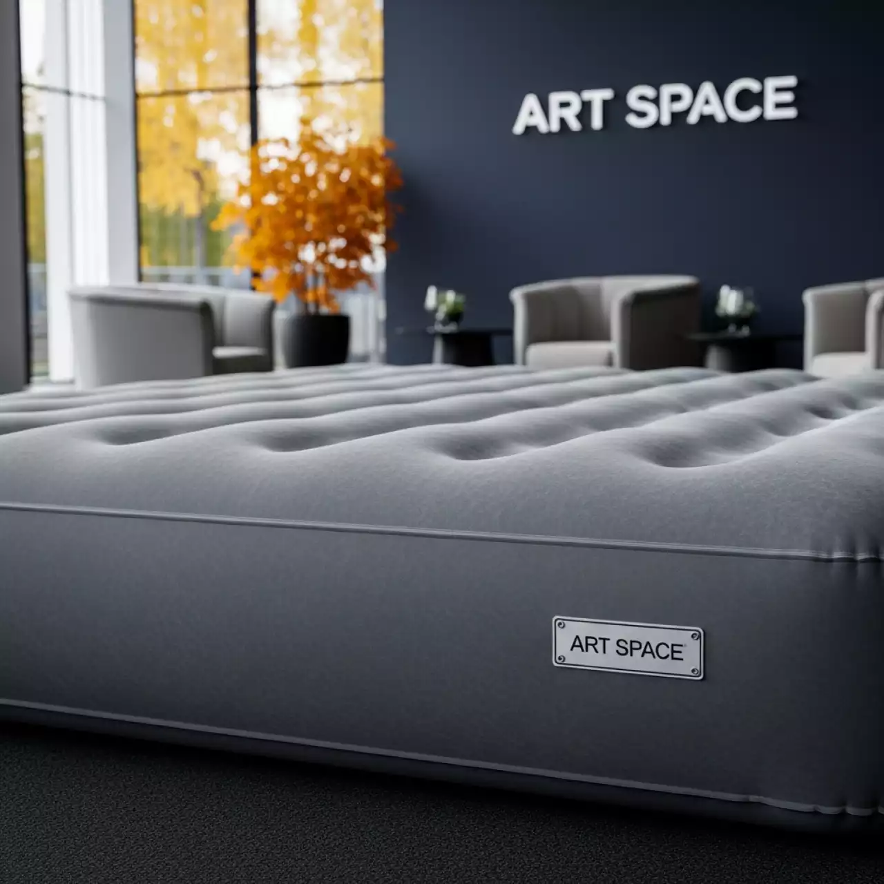 Аренда Матрас Green Glade Оксфорд 75D с TPU покрытием серый 198х63,5х7 см на арене «Фишт» — ART SPACE