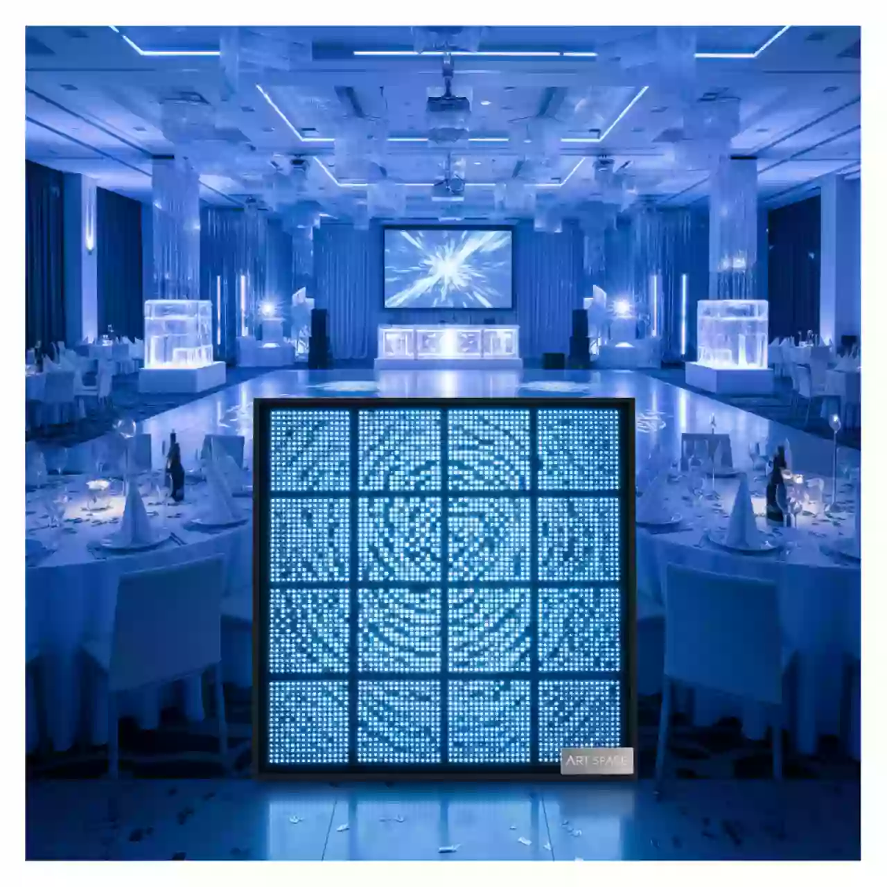 Аренда Матрица 25 пиксельная Matrix 5x5 RGB в Sport Inn Hotel & Wellness — ART SPACE