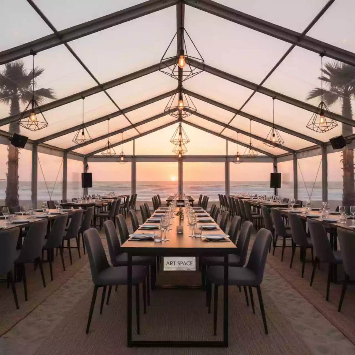 Аренда Мебель для шатра на пляже «Маяк» — ART SPACE