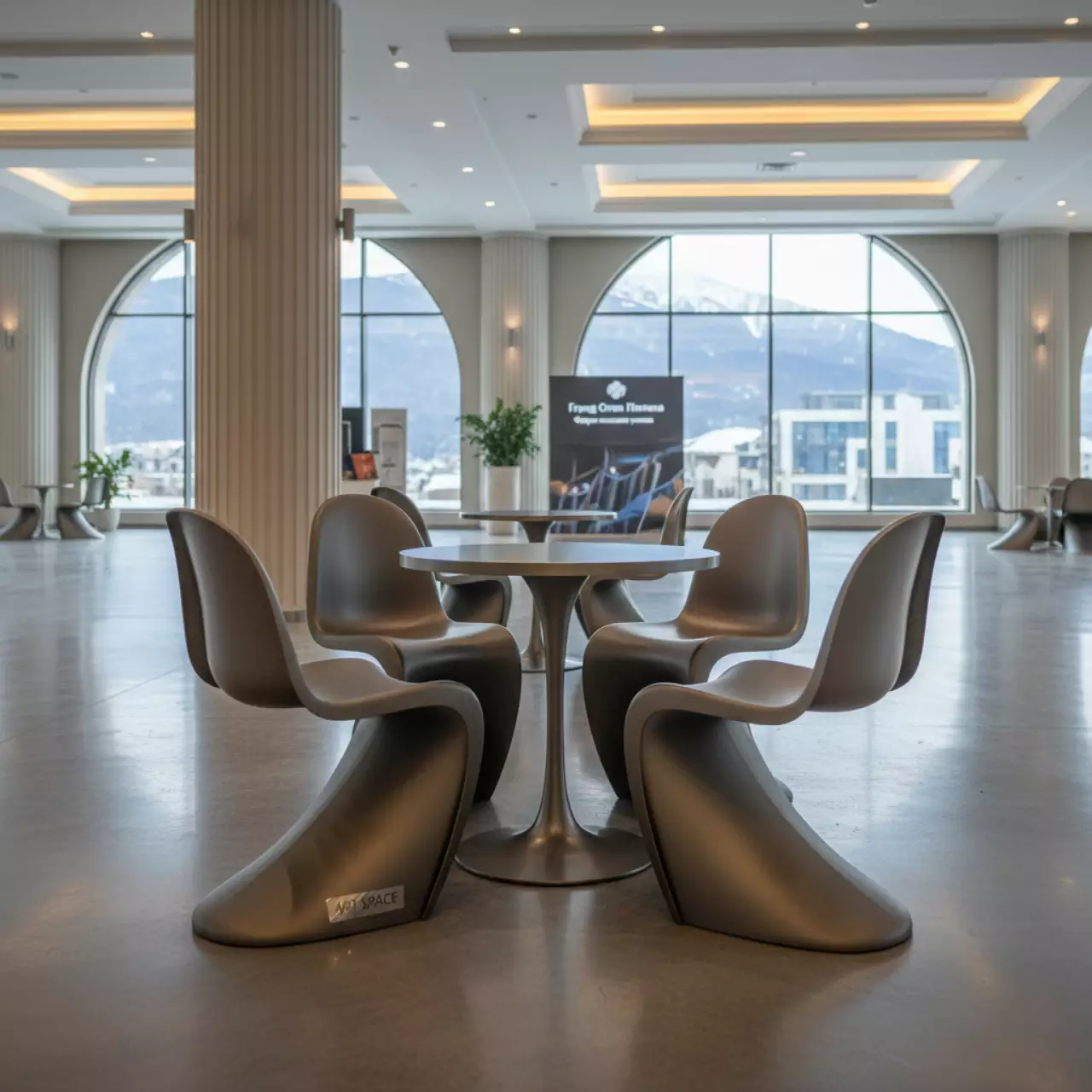 Аренда Мебель металлическая из литого алюминия Vienna 2 в Гранд Отель Поляна — ART SPACE