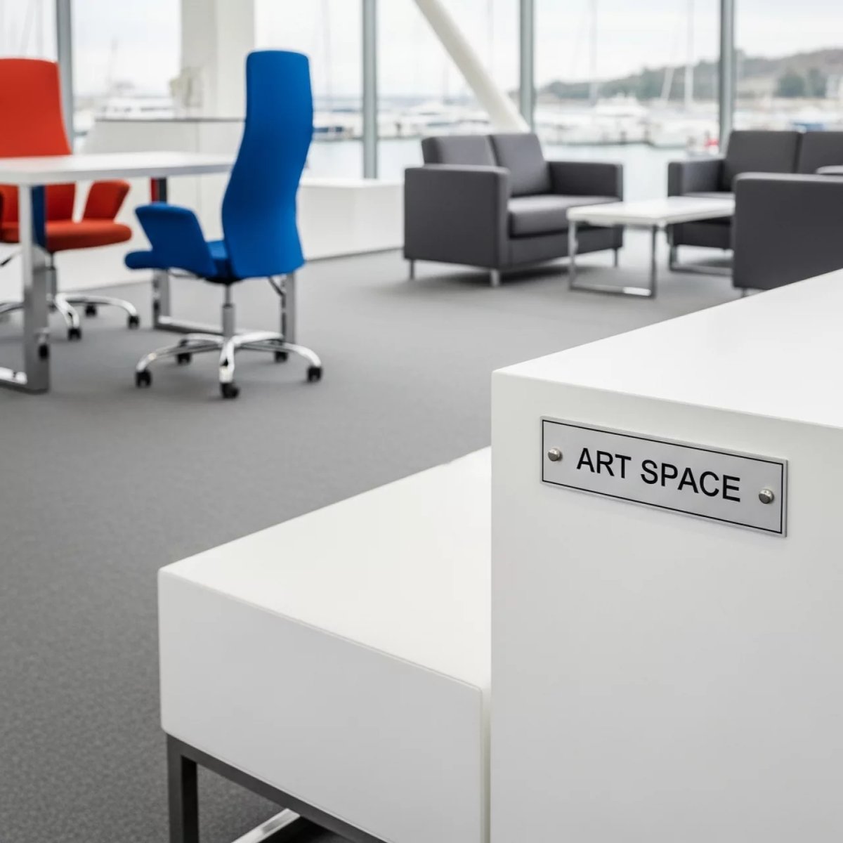 Аренда Мебель на выставку на парусной регате (Сочи) — ART SPACE