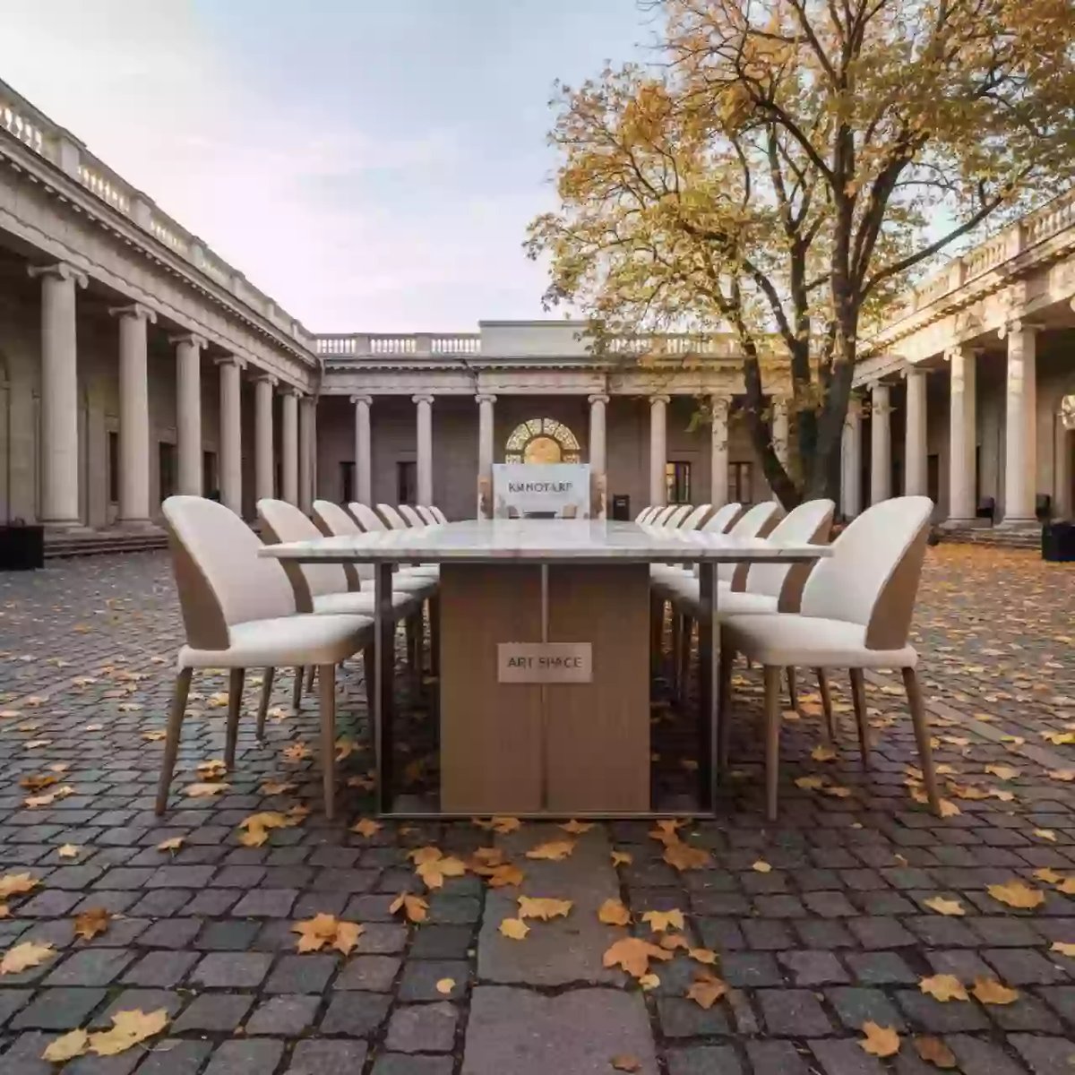 Аренда Мебельная группа BELLA 180 белый бежевый в усадьбе Голицына — ART SPACE