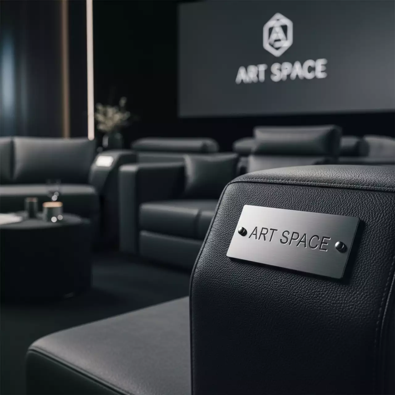 Аренда Мебельная группа Calma темно серый карбон черный в комплексе Sea Galaxy — ART SPACE