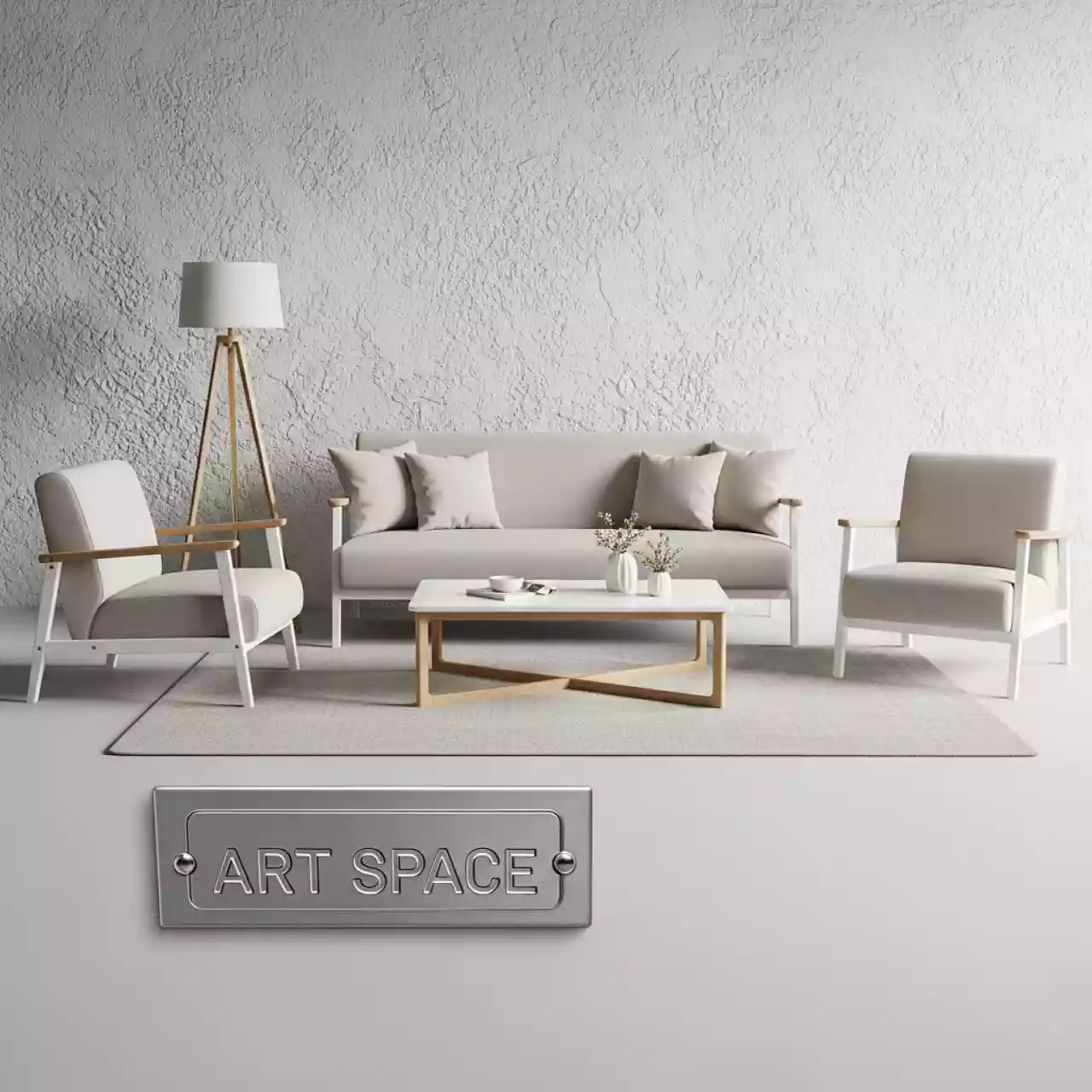 Аренда Мебельная группа PRIMAVERA белый бежевый в Sochi Marriott Krasnaya Polyana — ART SPACE