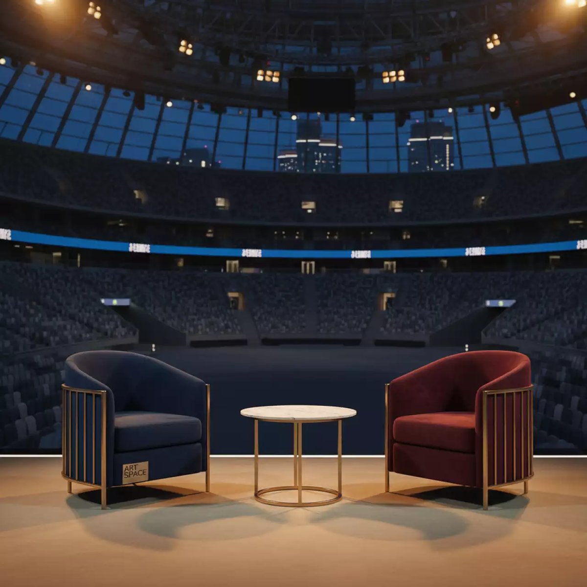 Аренда Мебельная группа Rome на арене «Фишт» — ART SPACE