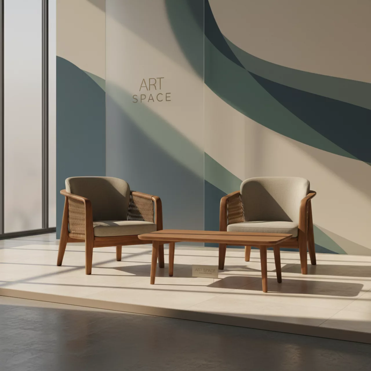 Аренда Мебельная группа садовая коричневая Арбаро С на Сочи Автодроме — ART SPACE