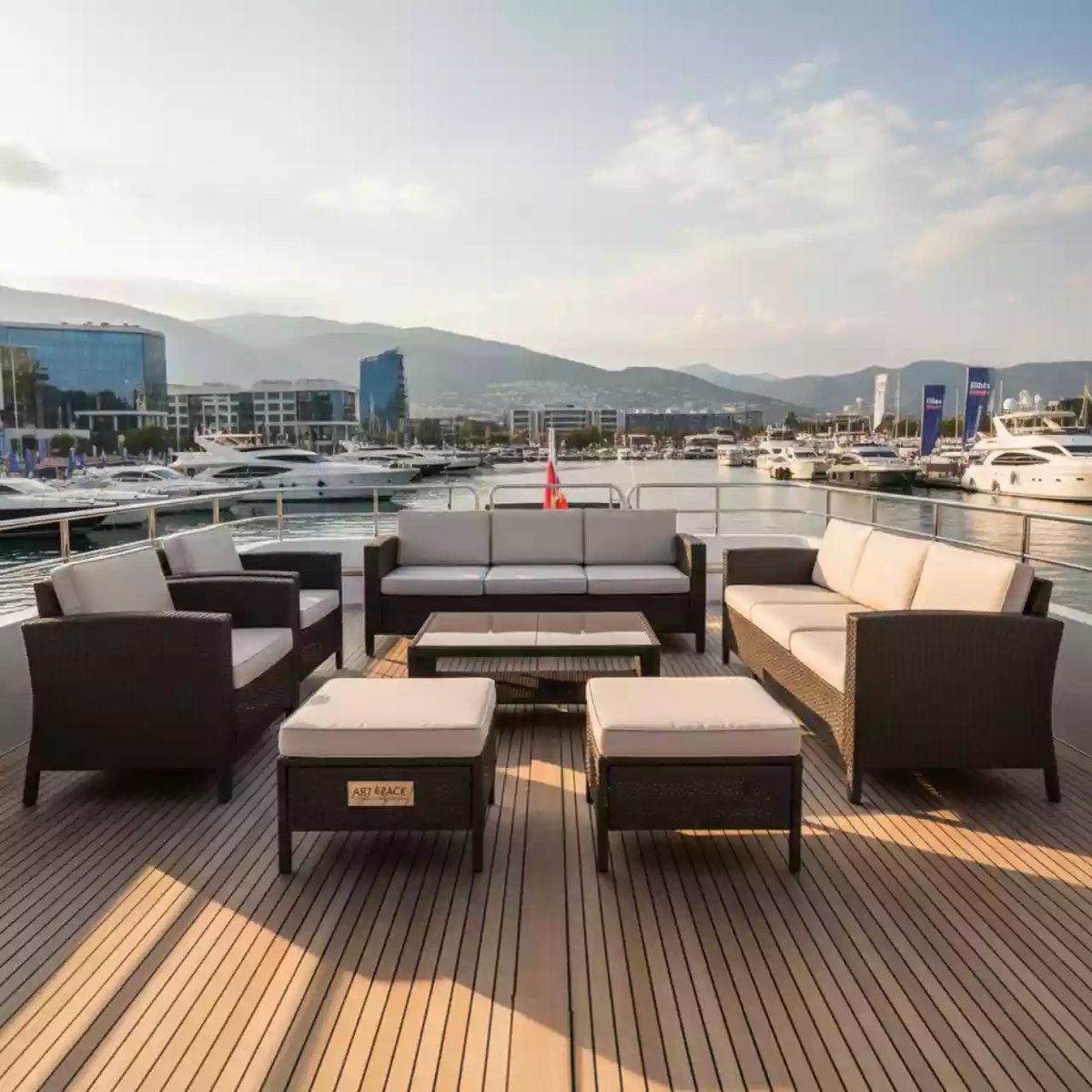 Аренда Мебельная группа Yalta Family 8 на VIP-яхте (Имеретинский порт) — ART SPACE