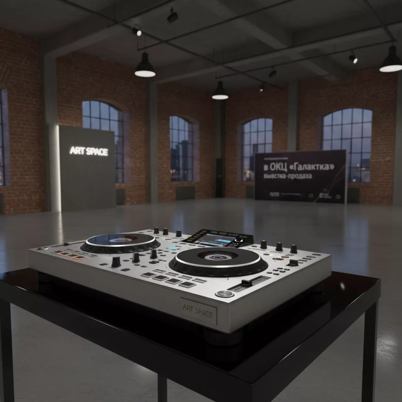 Аренда Медиа проигрыватель DJ CD Denon DN S1200E2 в ОКЦ «Галактика» — ART SPACE