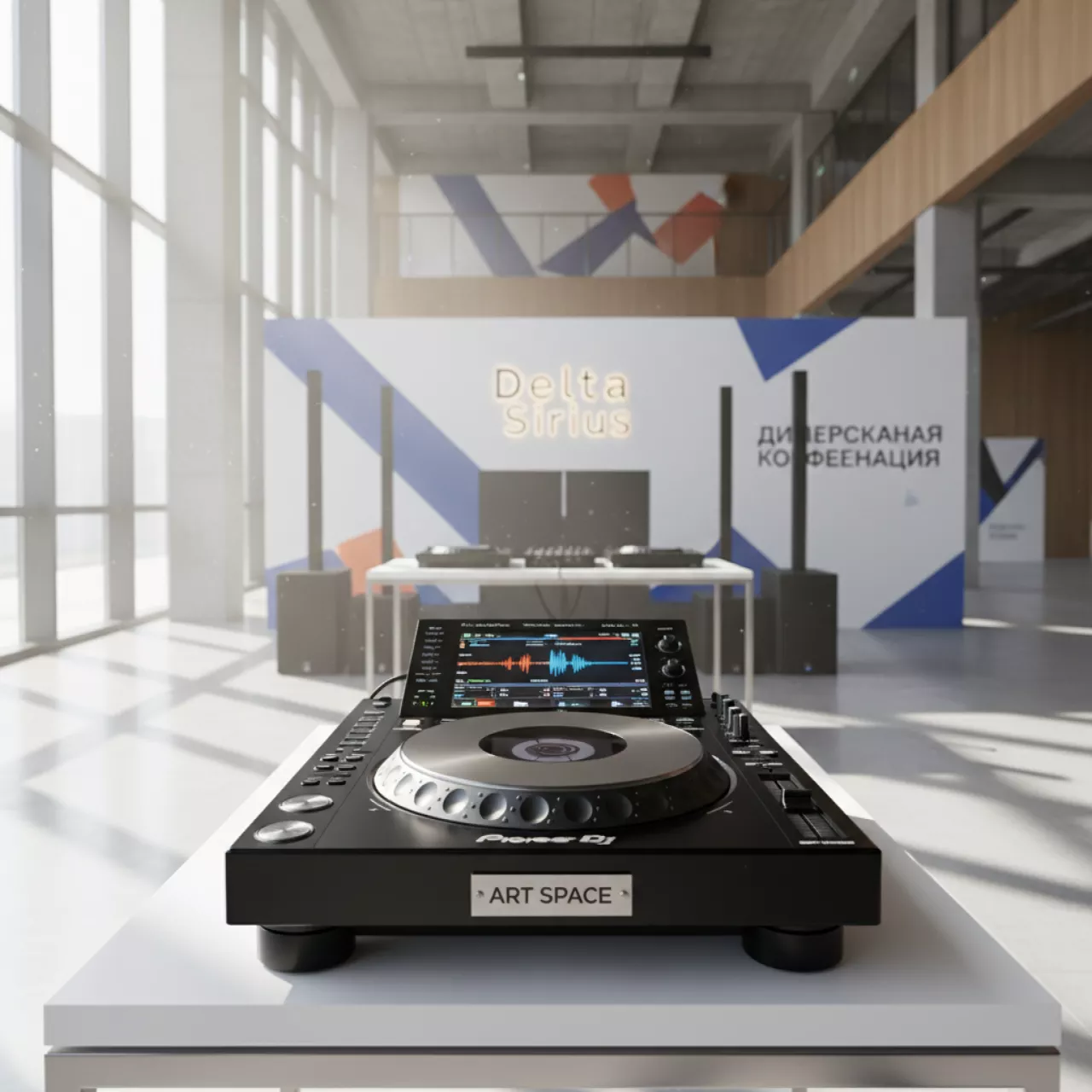 Аренда Медиа проигрыватель DJ CD Denon DN S3700E2 в Delta Sirius — ART SPACE