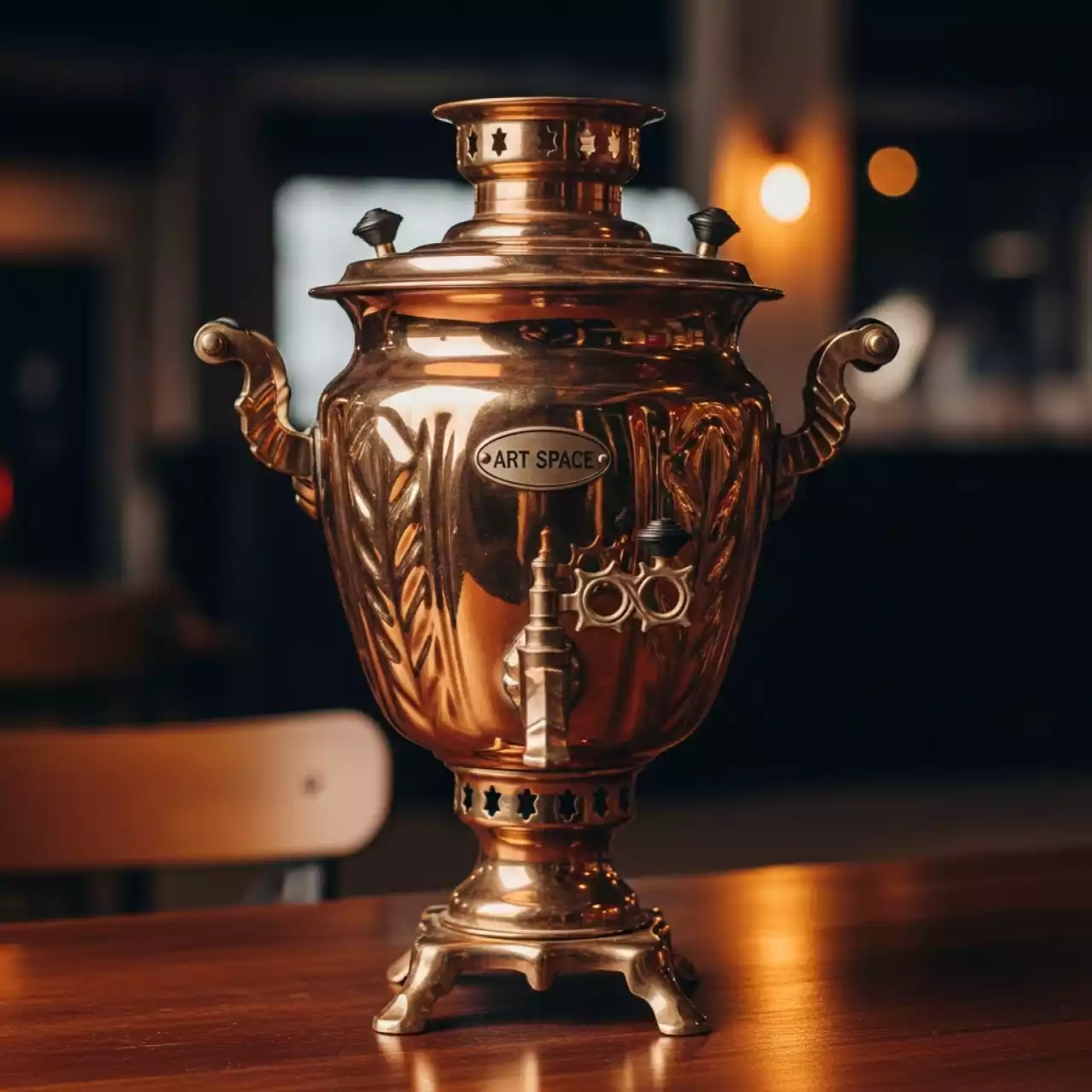Аренда Медного Самовара в Маринс Парк Отеле — ART SPACE