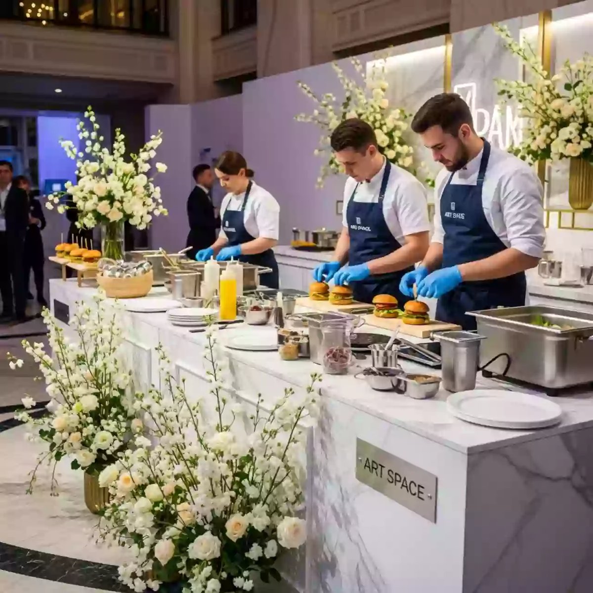 Аренда Мега бургер мастер класс в МФК «Горный» — ART SPACE