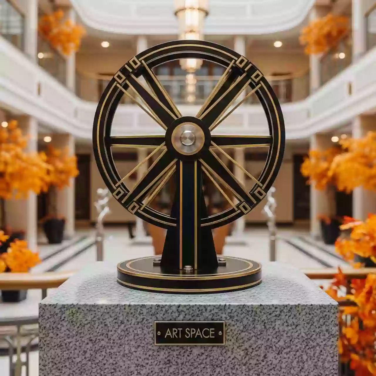 Аренда Механизм поворота зонта на 360 градусов для Banana Plus Details 4х4 м в МФК «Горный» — ART SPACE