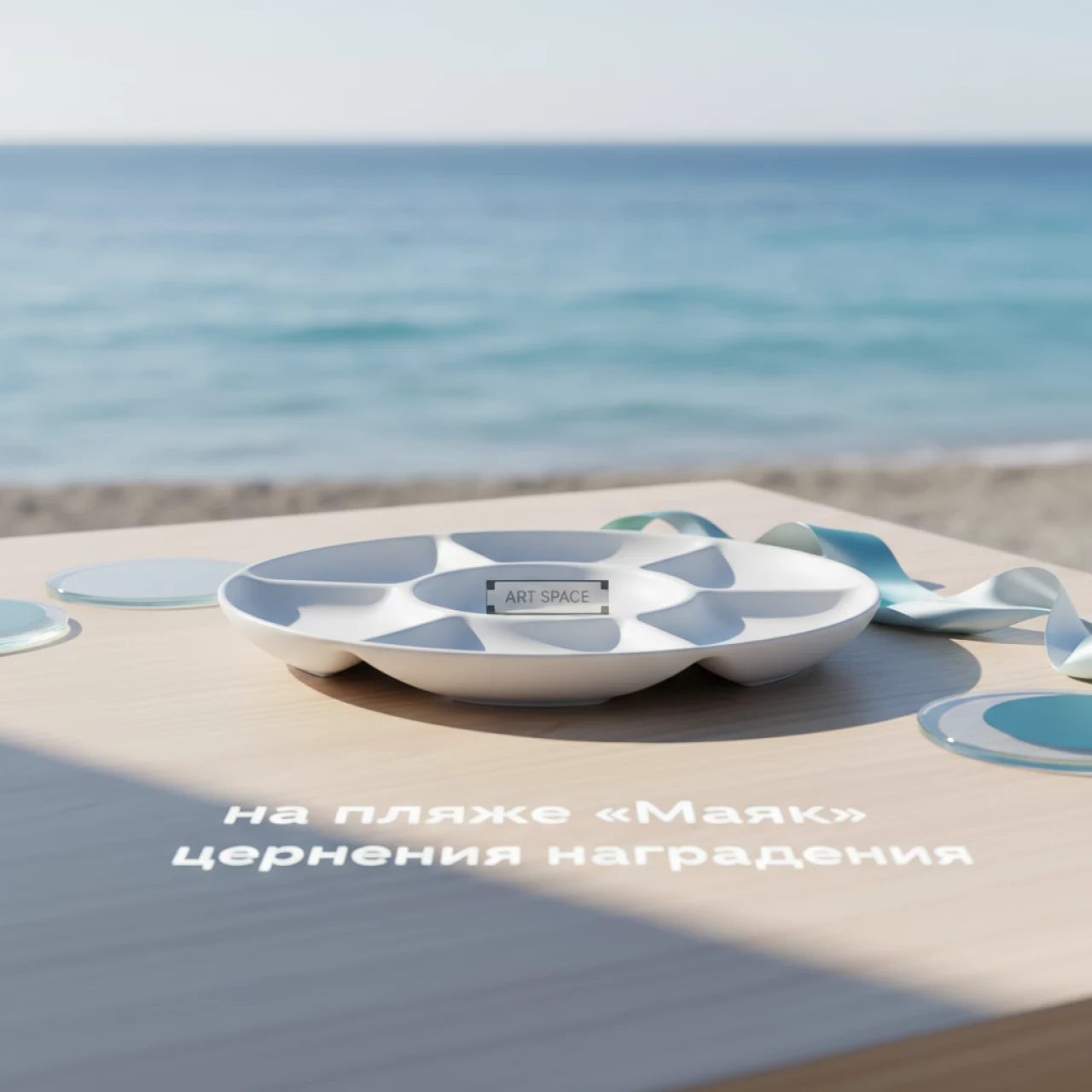 Аренда Менажница 5 секций Kunst Werk на пляже «Маяк» — ART SPACE