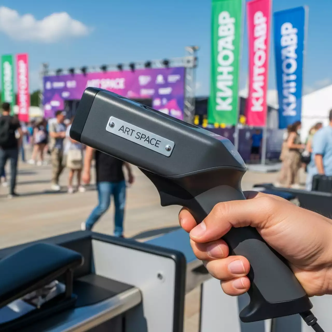 Аренда Металлоискатель ручной для входной группы на территории Морпорта Сочи — ART SPACE