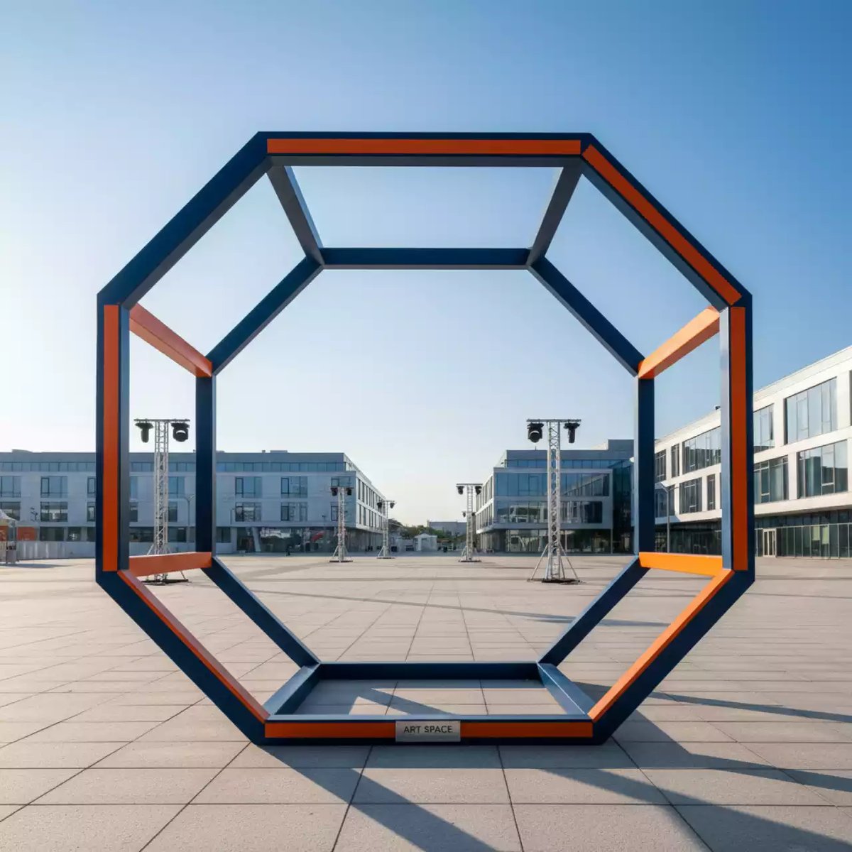 Аренда Металлокаркас Октагон в Университете «Сириус» — ART SPACE
