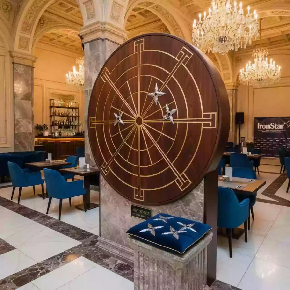 Аренда Метание сюрикенов в ресторане «Плакучая Ива» — ART SPACE