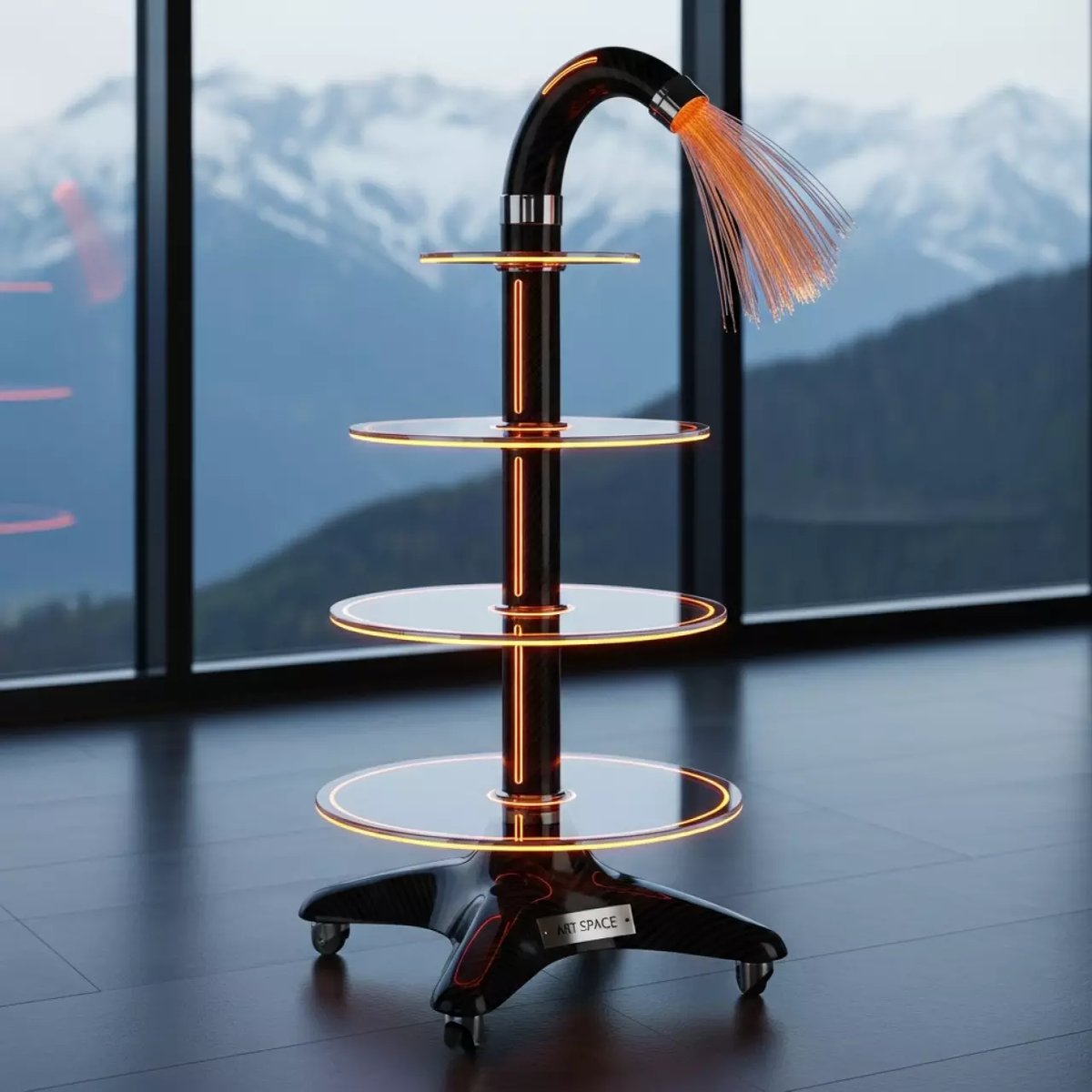 Аренда Метла фруктовница тележка для торта в Golden Tulip Rosa Khutor — ART SPACE