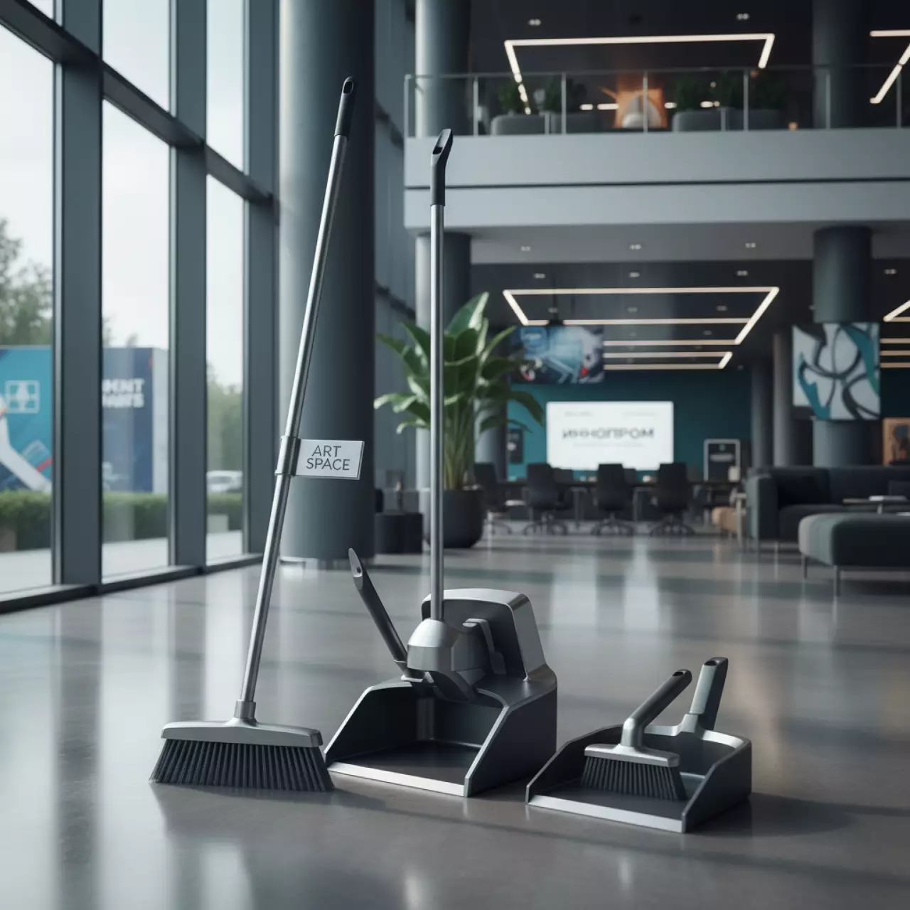 Аренда Метла совок и щётка в Novotel Resort — ART SPACE