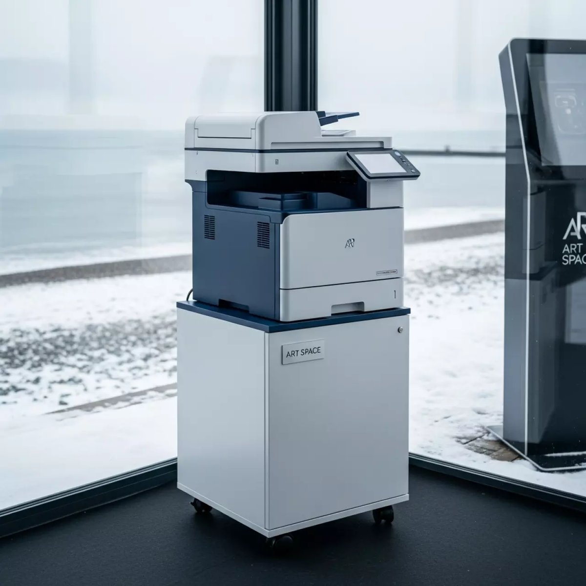 Аренда МФУ базовый блок с тумбой и жестким диском Xerox VersaLink C7120 C7125 C7130 на пляже «Ривьера» — ART SPACE