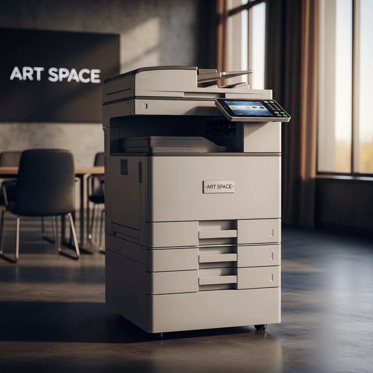 Аренда МФУ базовый блок с тумбой и жестким диском Xerox VersaLink C7120 в Courtyard by Marriott Sochi — ART SPACE