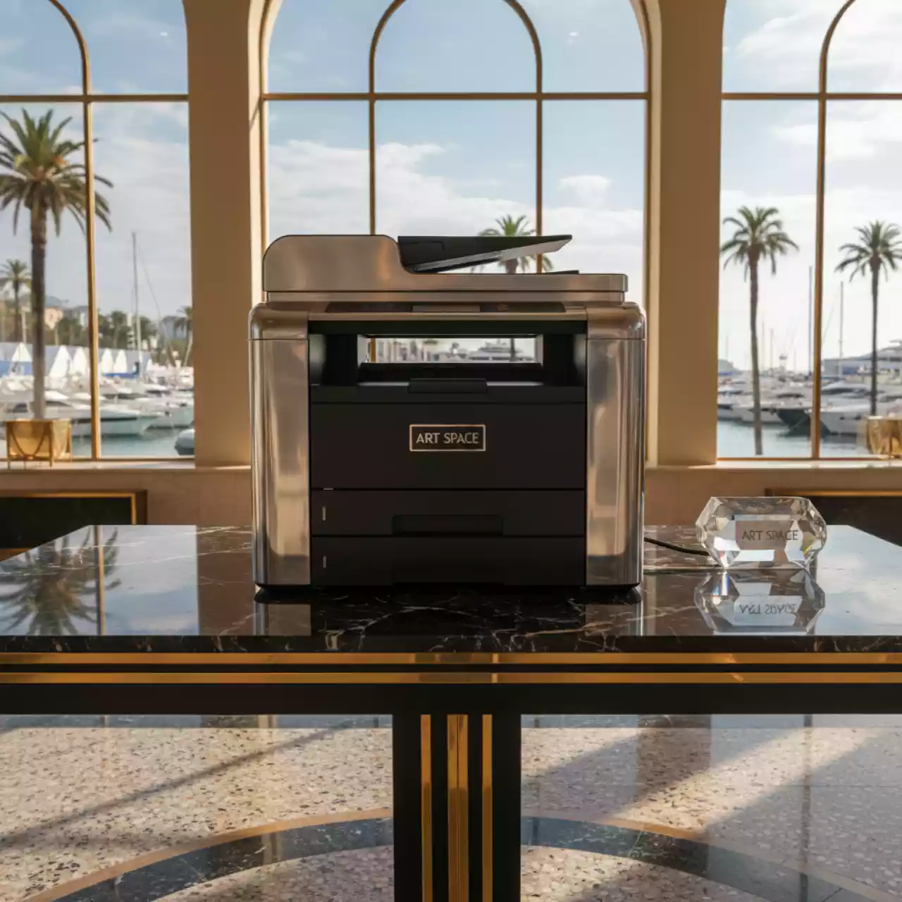 Аренда МФУ Brother MFC L6900DW на территории Морпорта Сочи — ART SPACE