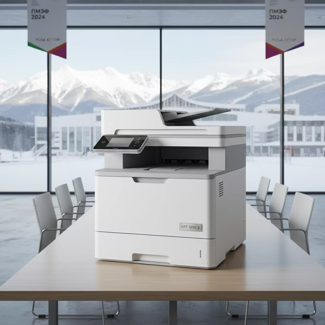 Аренда МФУ Canon i SENSYS MF113w в ледовом дворце «Роза Хутор» — ART SPACE