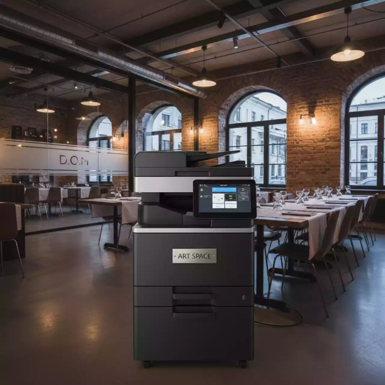 Аренда МФУ Canon imageRUNNER ADVANCE DX 6780i в ресторане «D.O.M» — ART SPACE