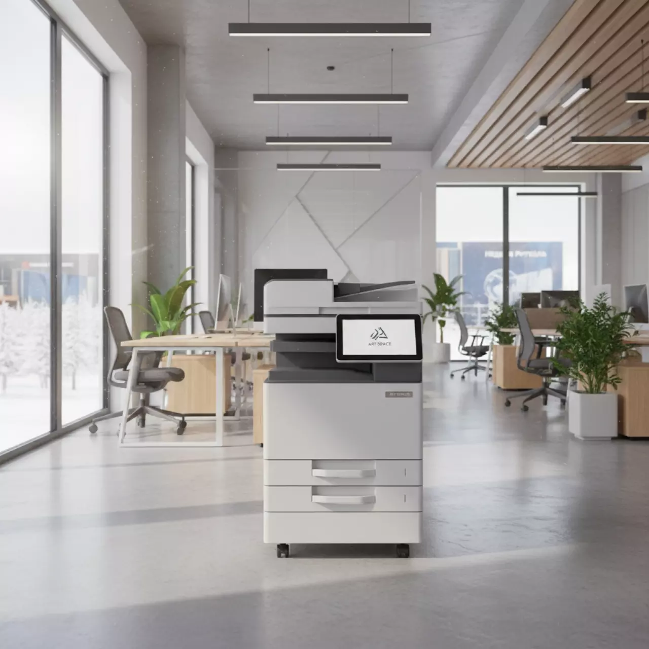 Аренда МФУ цветное формата А4 в Gamma Sirius — ART SPACE