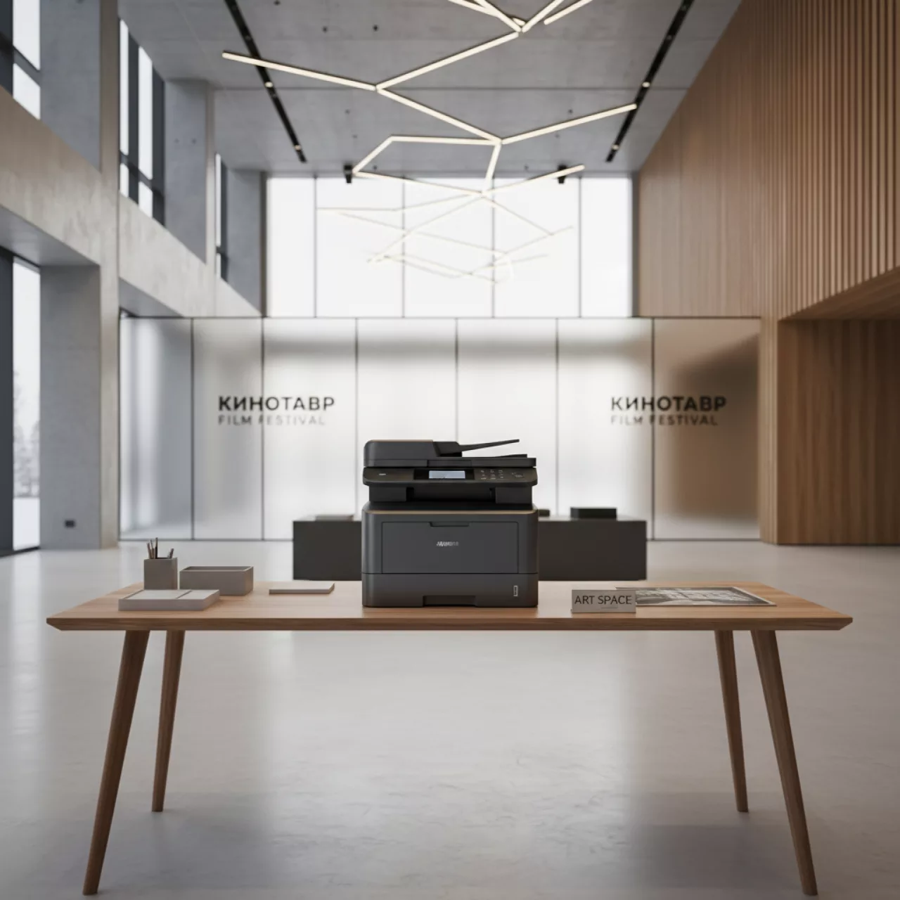 Аренда МФУ HP Color LaserJet Pro MFP M283fdw в Ледовом дворце «Айсберг» — ART SPACE