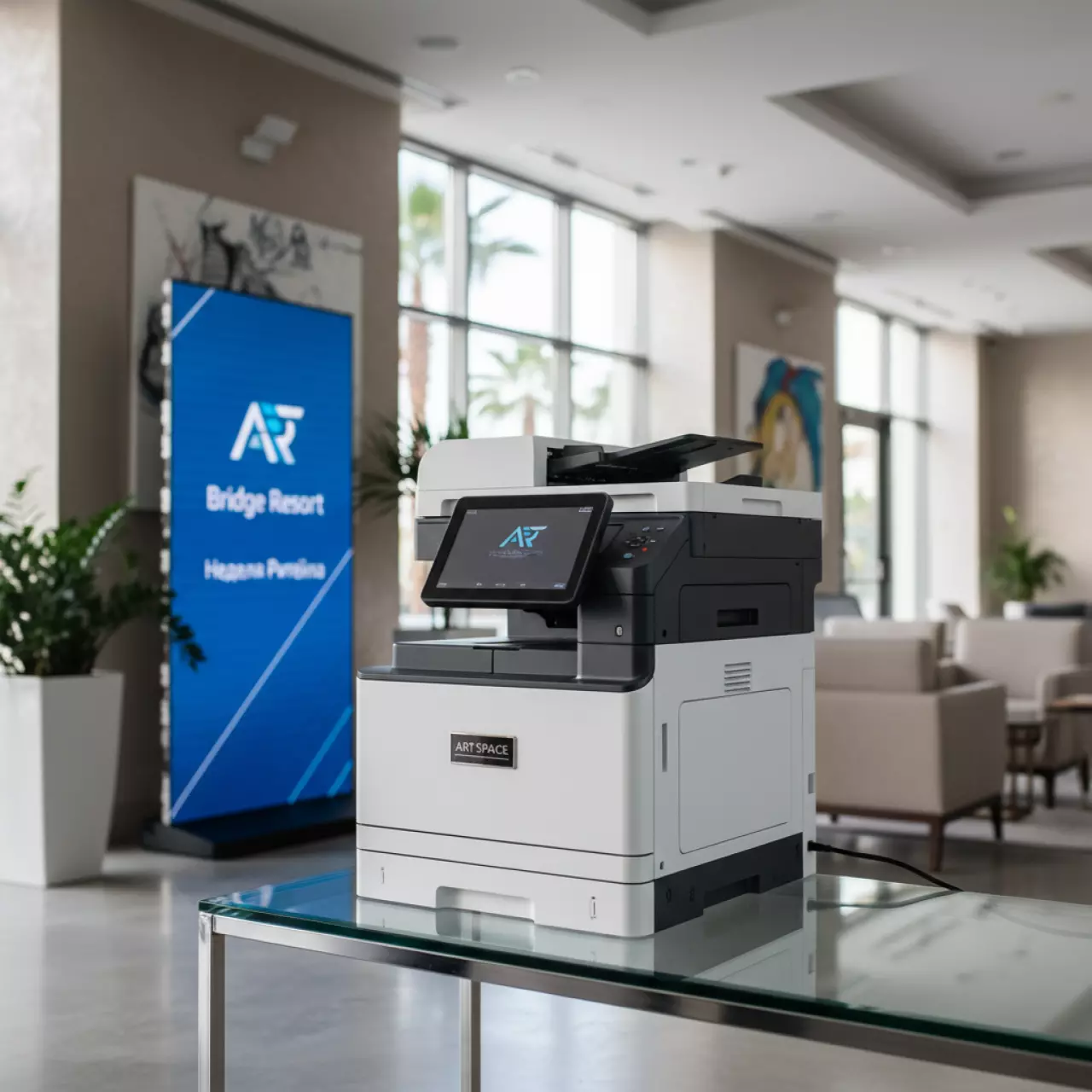 Аренда МФУ HP LaserJet Enterprise Flow M577c B5L54A в Bridge Resort — ART SPACE