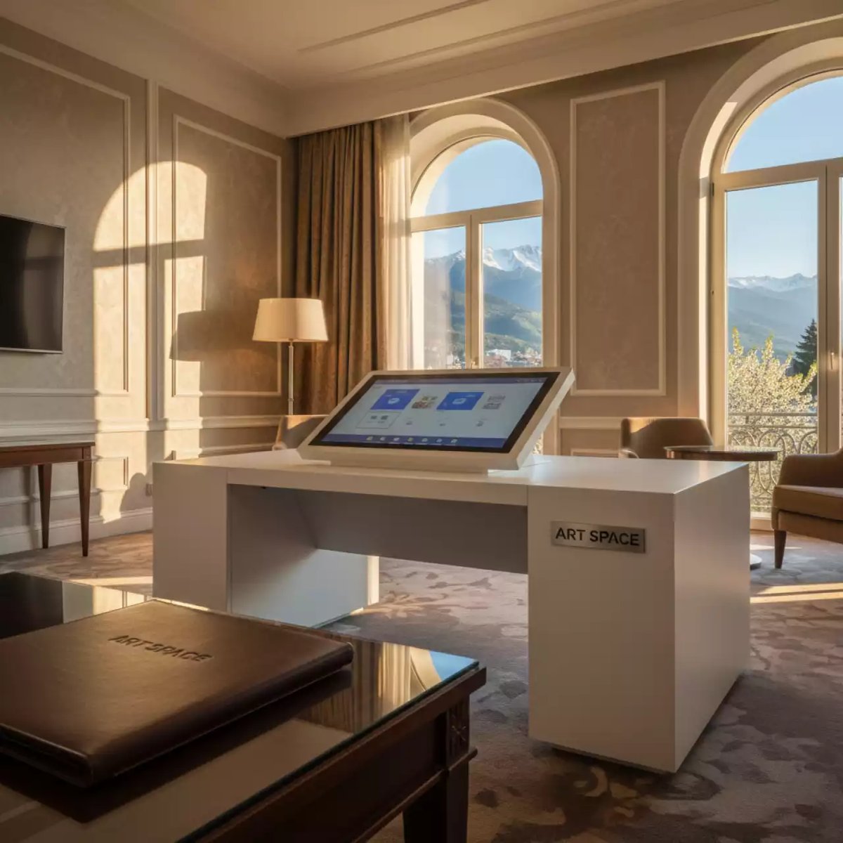 Аренда МФУ HP LaserJet Enterprise Flow M631z в Panorama by Mercure — ART SPACE