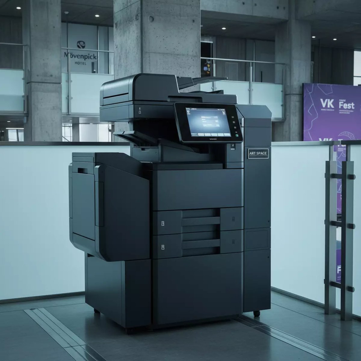 Аренда МФУ HP LaserJet Enterprise Flow M830z в Mövenpick Hotel — ART SPACE