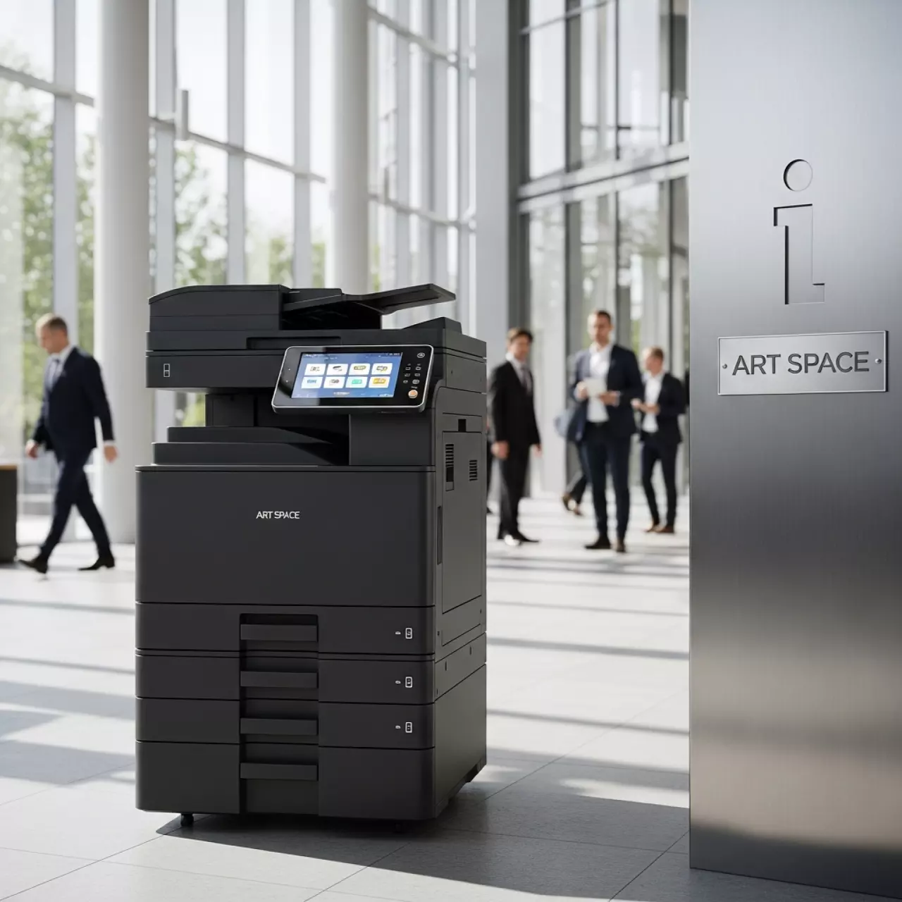 Аренда МФУ HP LaserJet Enterprise MFP M528f в Ледовом дворце «Айсберг» — ART SPACE