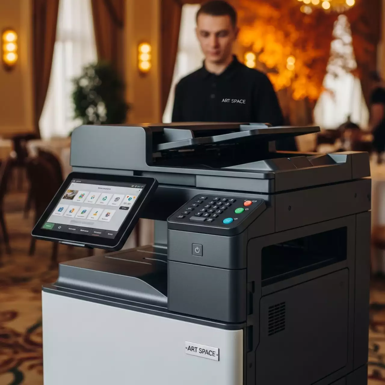 Аренда МФУ HP LaserJet Enterprise MFP M636fh 7PT00A в гранд-отеле «Жемчужина» — ART SPACE