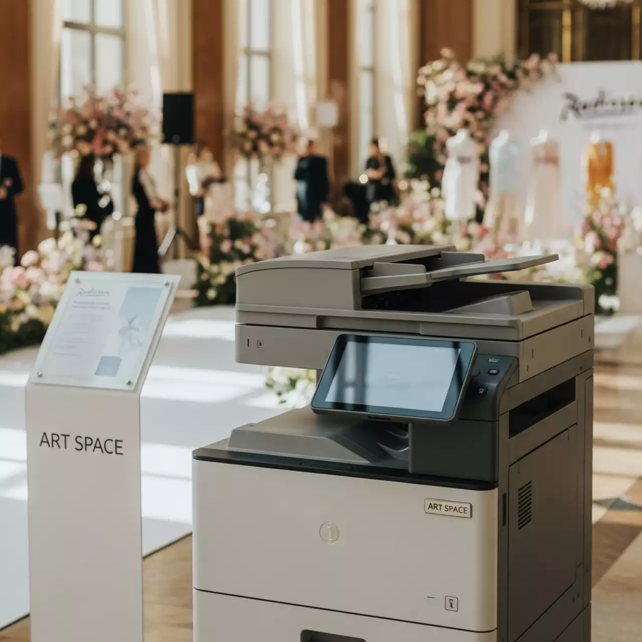 Аренда МФУ HP Officejet Ent X585z B5L06A в отеле Radisson Lazurnaya — ART SPACE