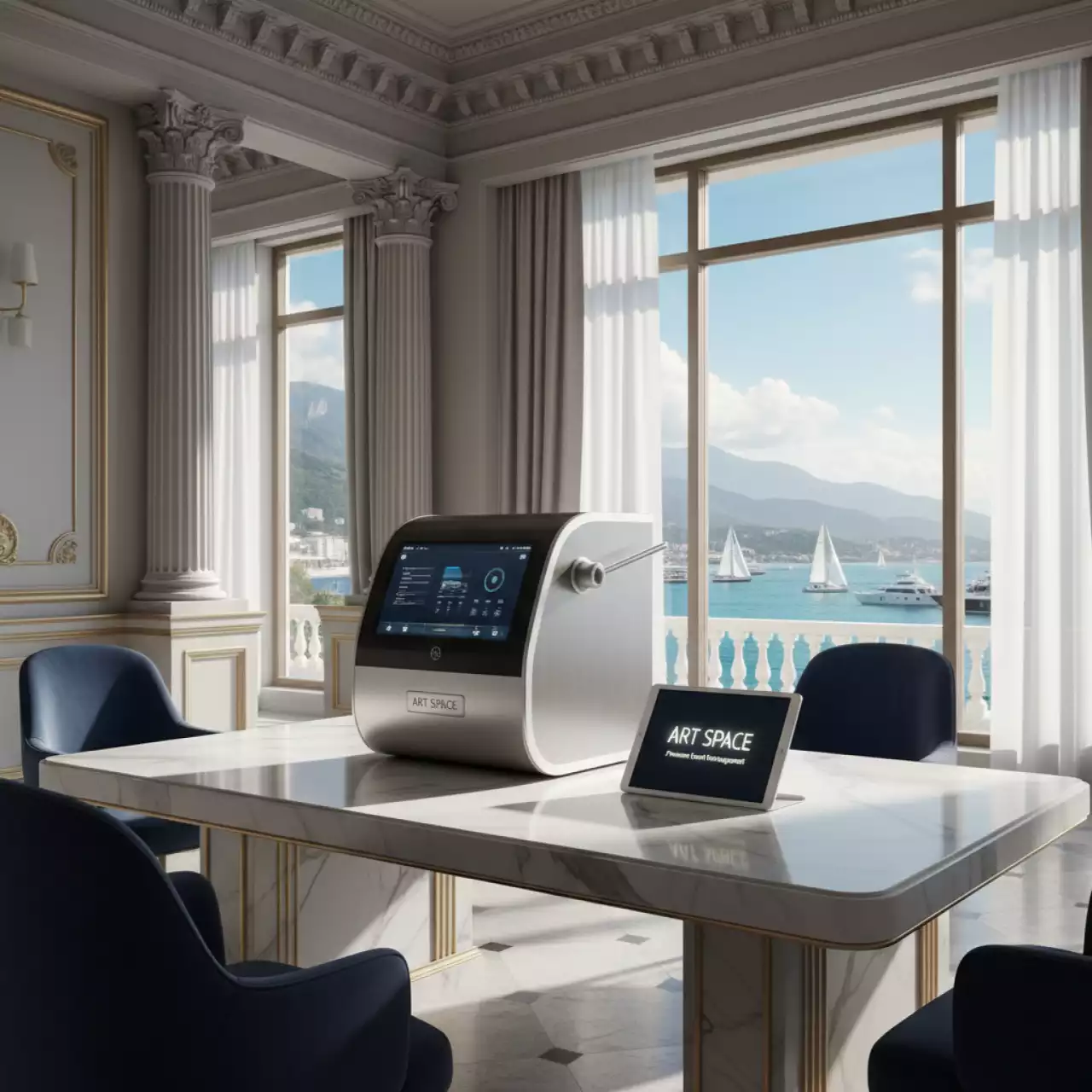 Аренда МФУ Катюша M130 128 на парусной регате (Сочи) — ART SPACE