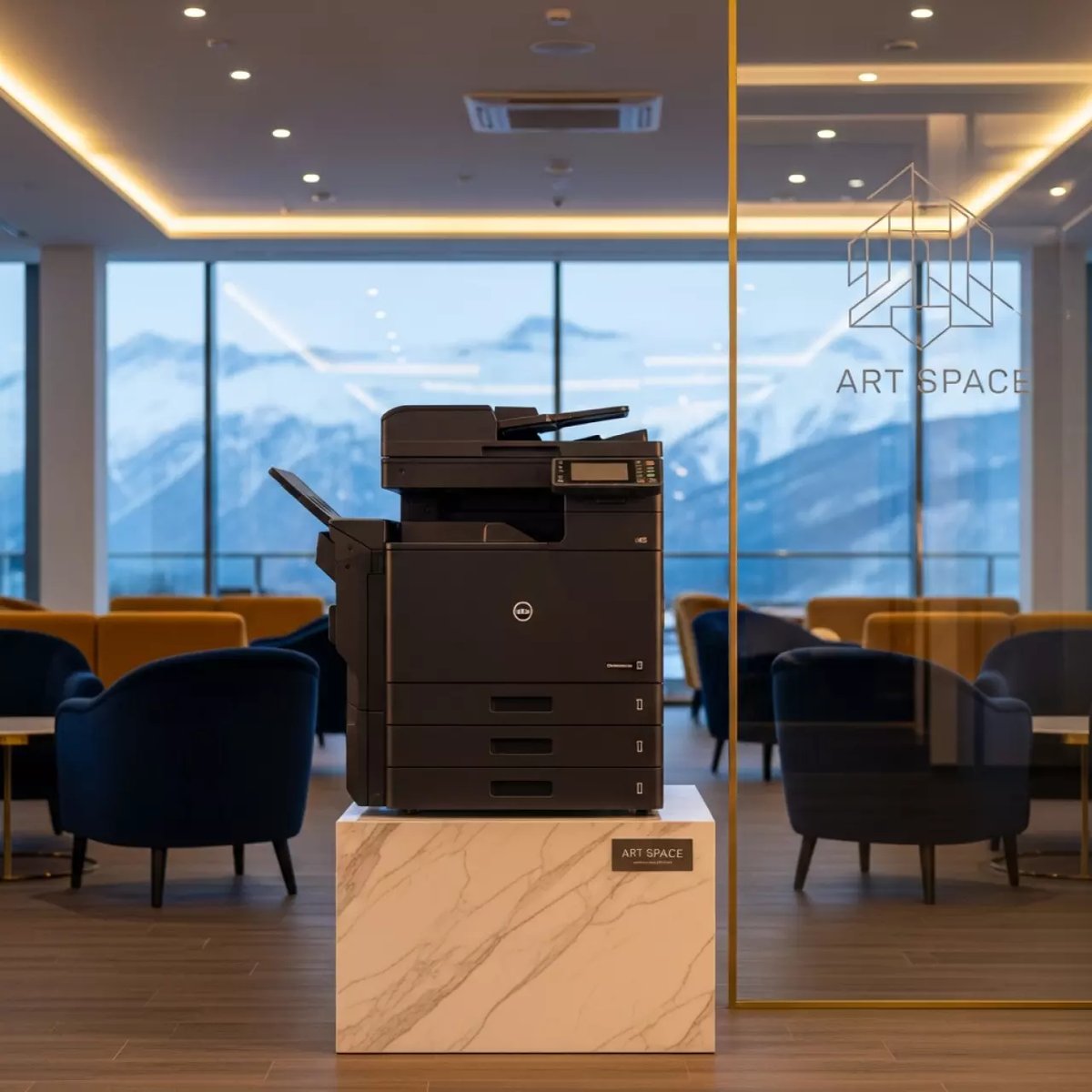 Аренда МФУ Катюша М247 в ледовом дворце «Роза Хутор» — ART SPACE