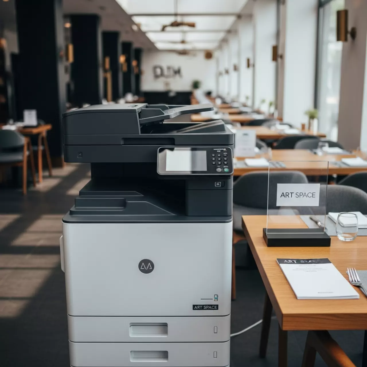 Аренда МФУ Konica Minolta Bizhub 226 в ресторане «D.O.M» — ART SPACE