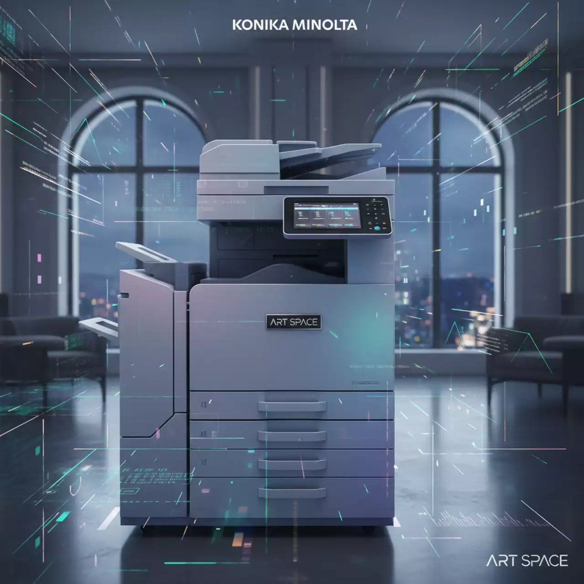 Аренда МФУ Konica Minolta bizhub 458e в Rodina Grand Hotel & SPA — ART SPACE