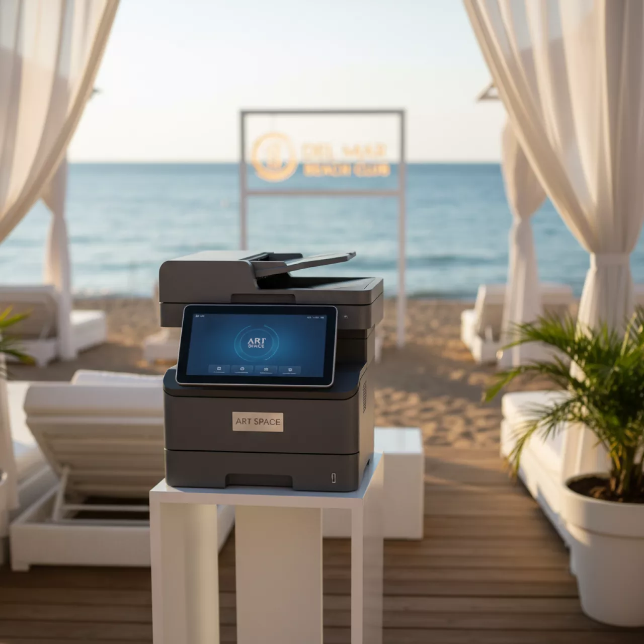 Аренда МФУ Konica Minolta bizhub C287 A797027 в пляжном клубе Del Mar — ART SPACE