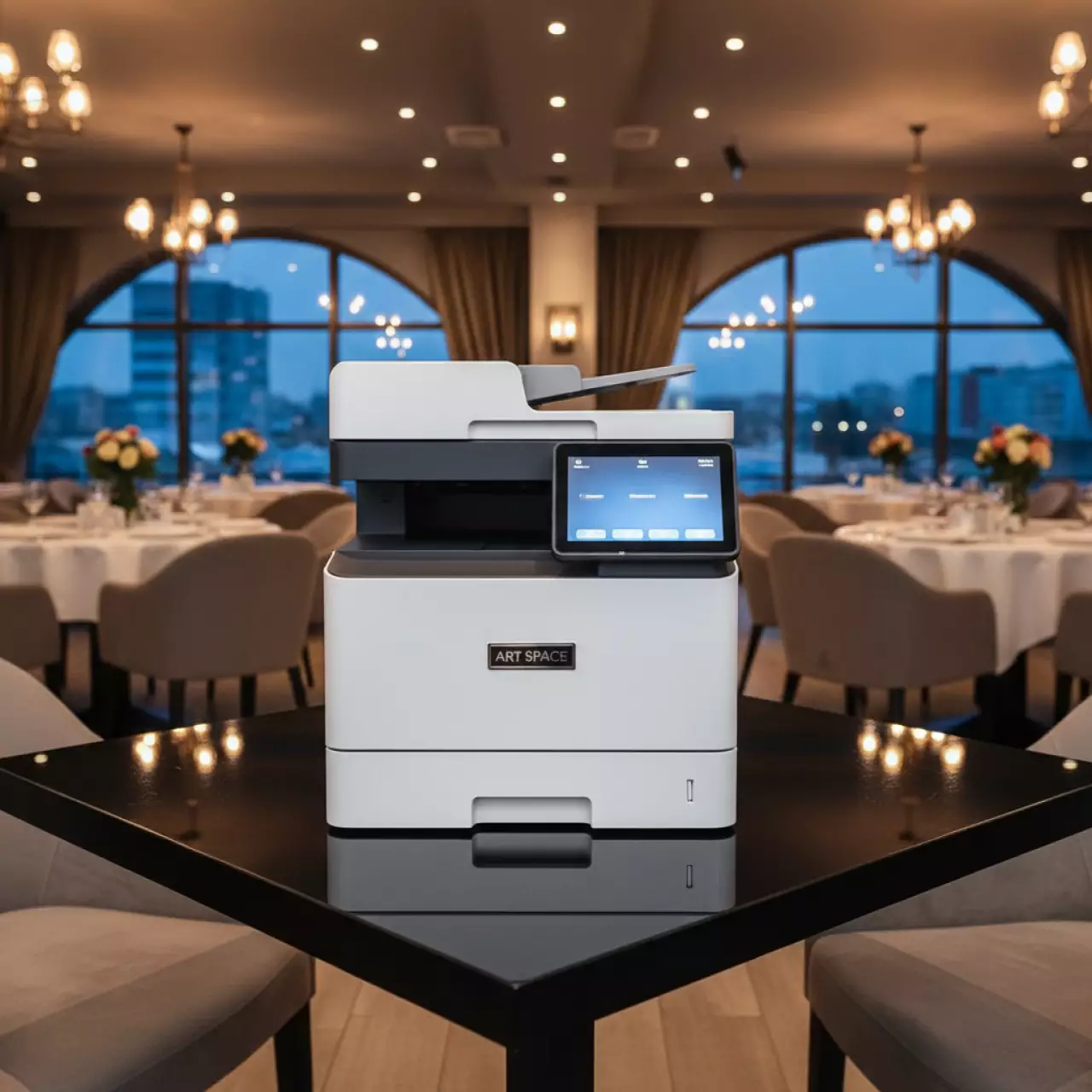 Аренда МФУ Konica Minolta bizhub C3350i A93E021 в ресторане «Баран-Рапан» — ART SPACE