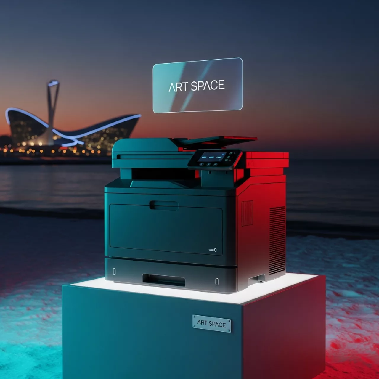 Аренда МФУ Kyocera Ecosys M5526cdn на пляже «Ривьера» — ART SPACE