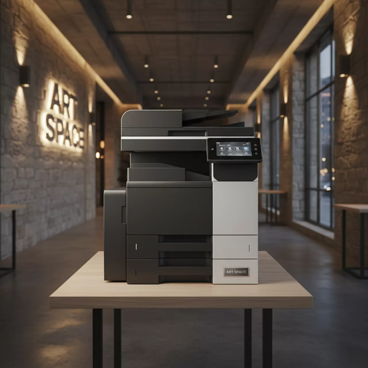 Аренда МФУ Kyocera ECOSYS MA4000x в ресторане «Баран-Рапан» — ART SPACE